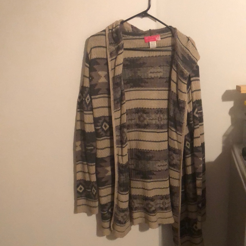 Hooded Cardigan